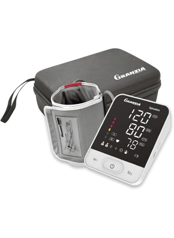  جرانزيا جهاز قياس ضغط الدم Geranzia Syncotence الرقمي - جهاز أوتوماتيكي دقيق لقياس نبضات القلب وضغط الدم مع شاشة عرض واضحة - Image 2